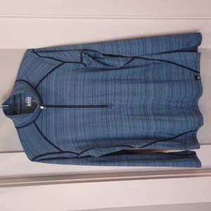 REI Quarter Neck Zip Up Long Sleeve Top